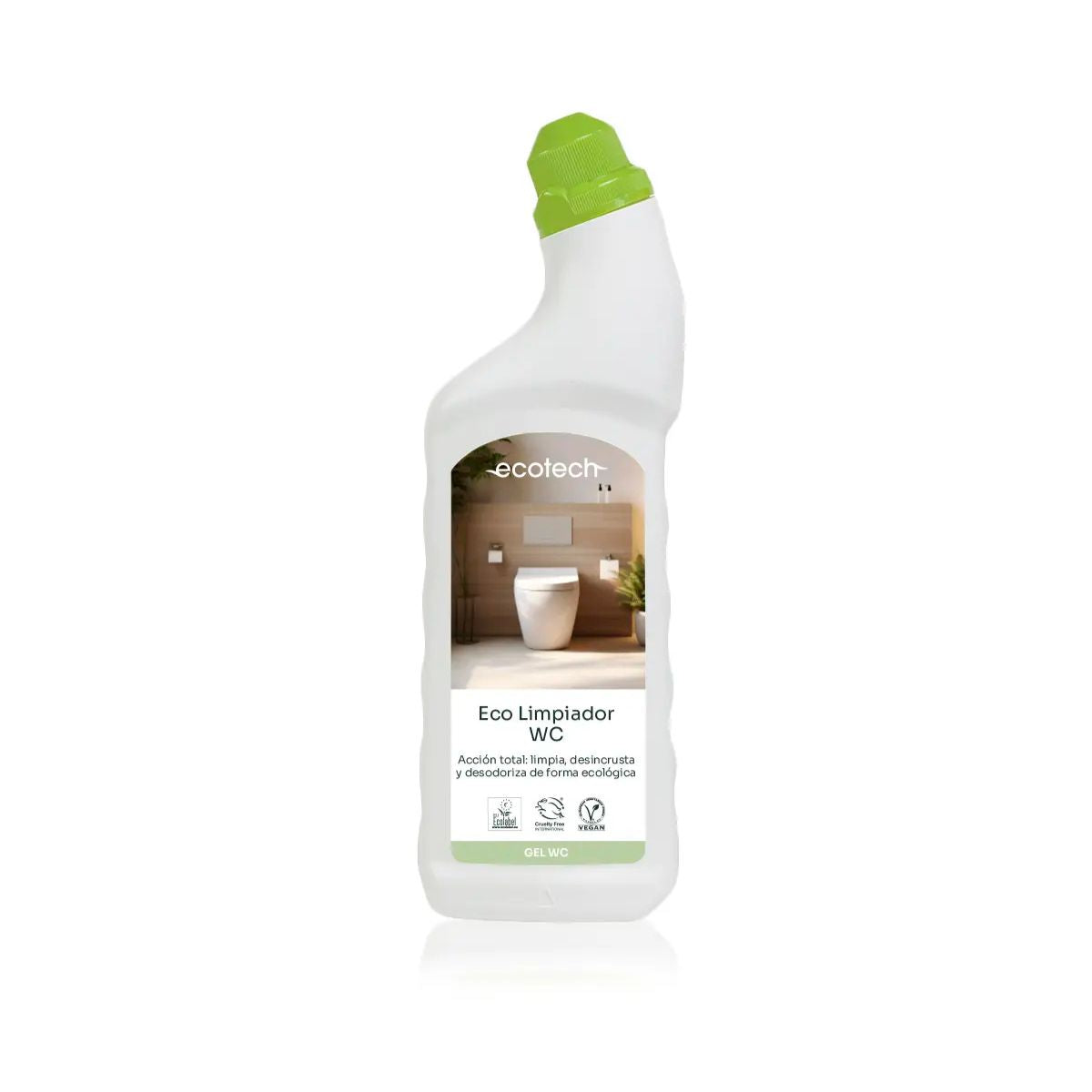 Gel détartrant pour toilettes Ecotech 750 ml