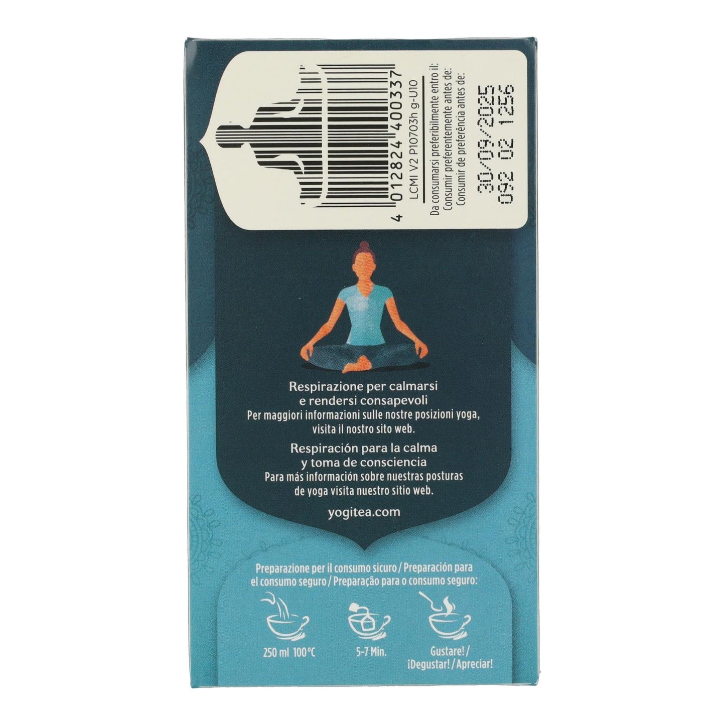 Thé Yogi BIO à la réglisse et à la menthe, 17 sachets