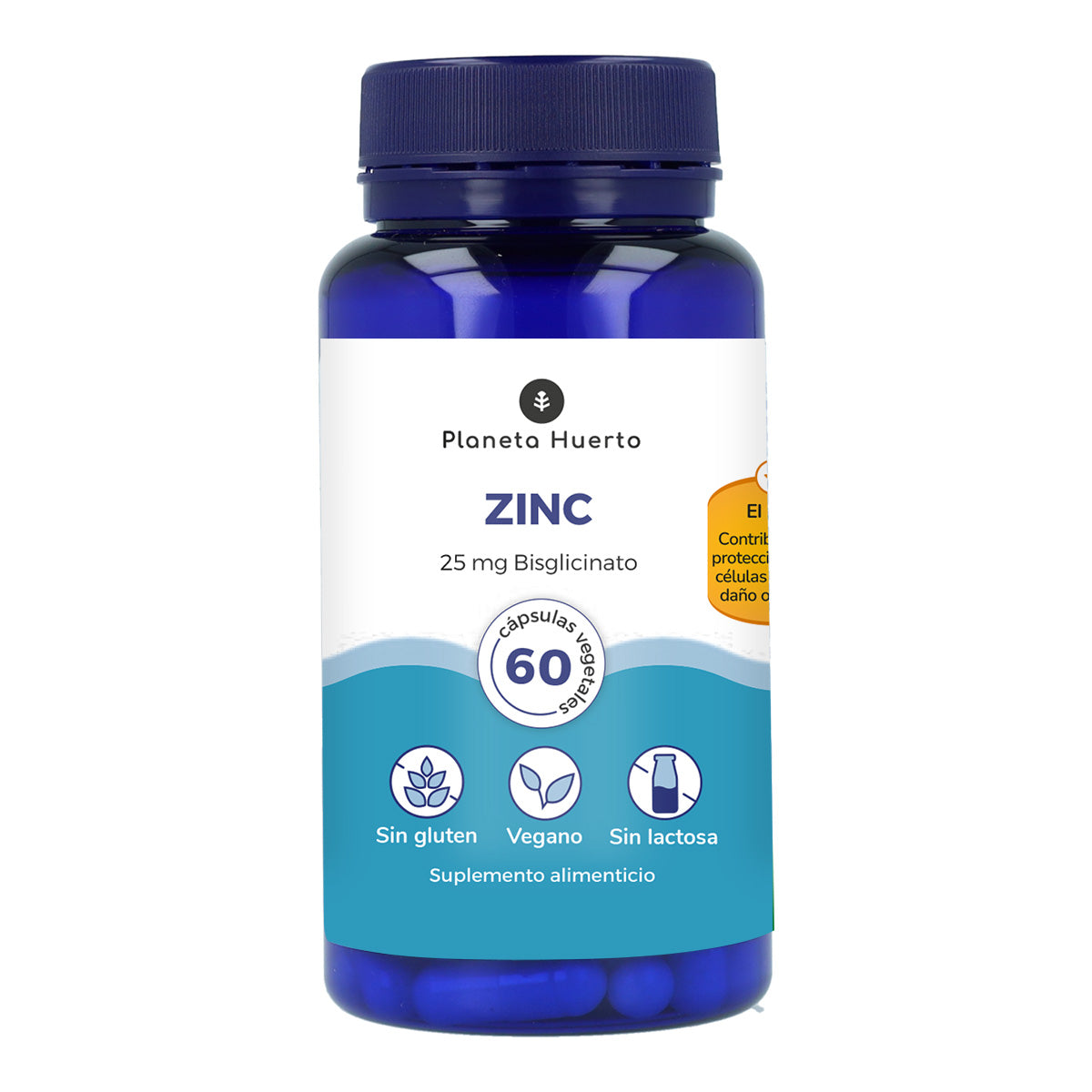 Zink Bisglycinat Planeta Huerto 60 Kapseln