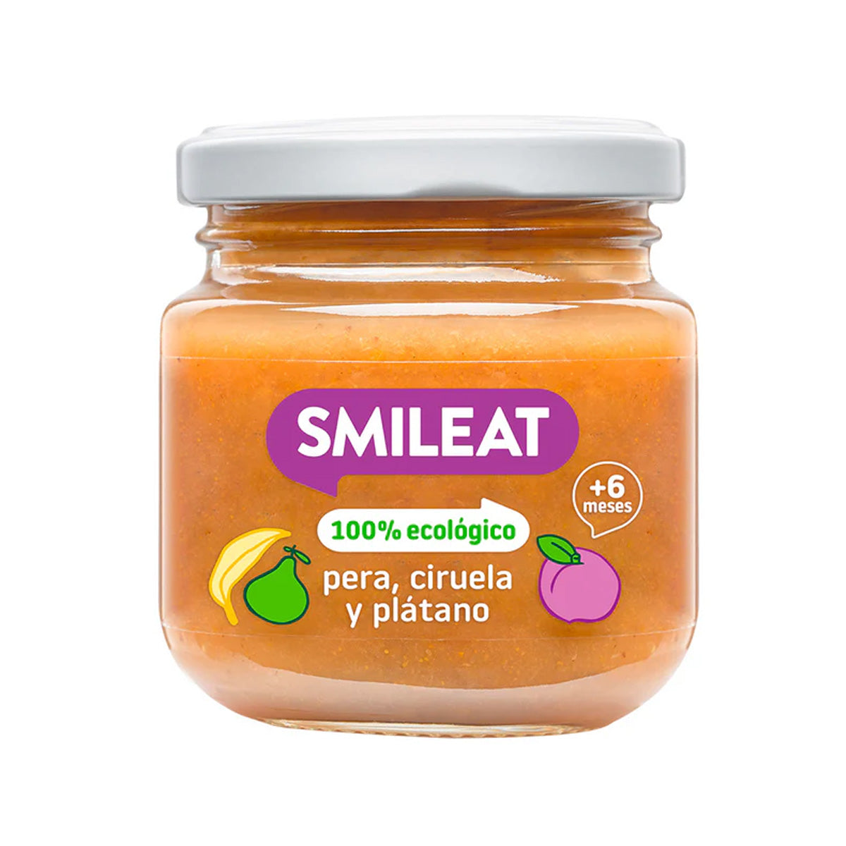 Packung Fruchtgläschen +6 Monate Smileat 5 Stück à 130 g