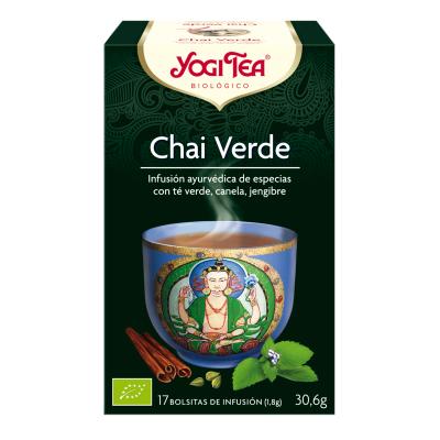 Yogi Tea Organic Green Chai, 17 tea bags
