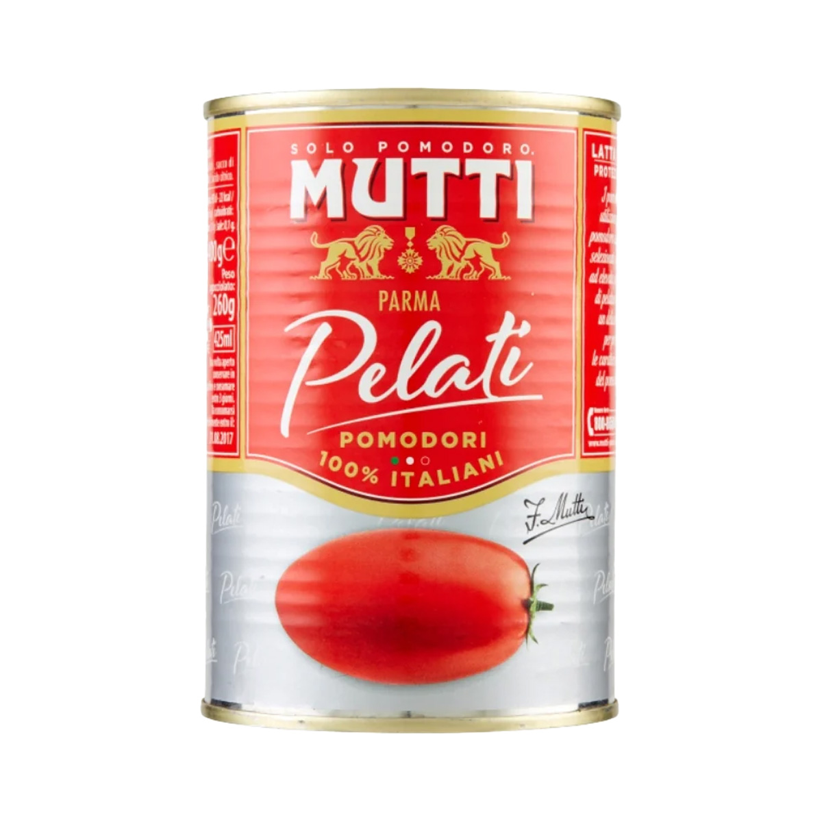 Tomates pelées Mutti, 2 unités de 400 g