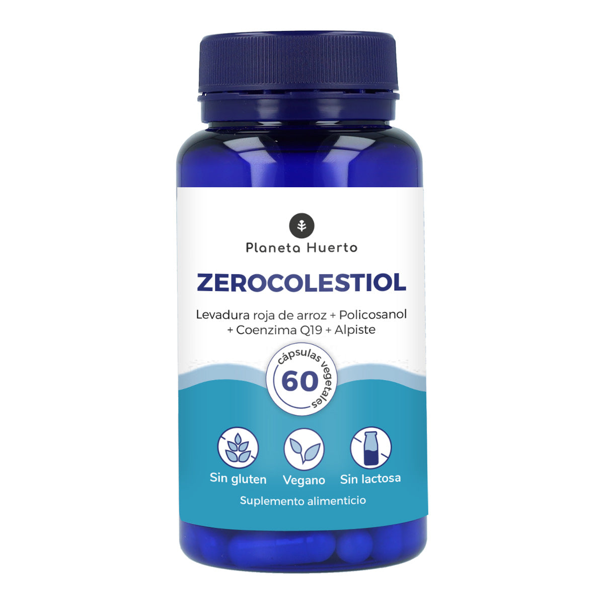 ZeroColestiol rote Hefe Reis und Coenzym Q10 Planeta Huerto 60 cap