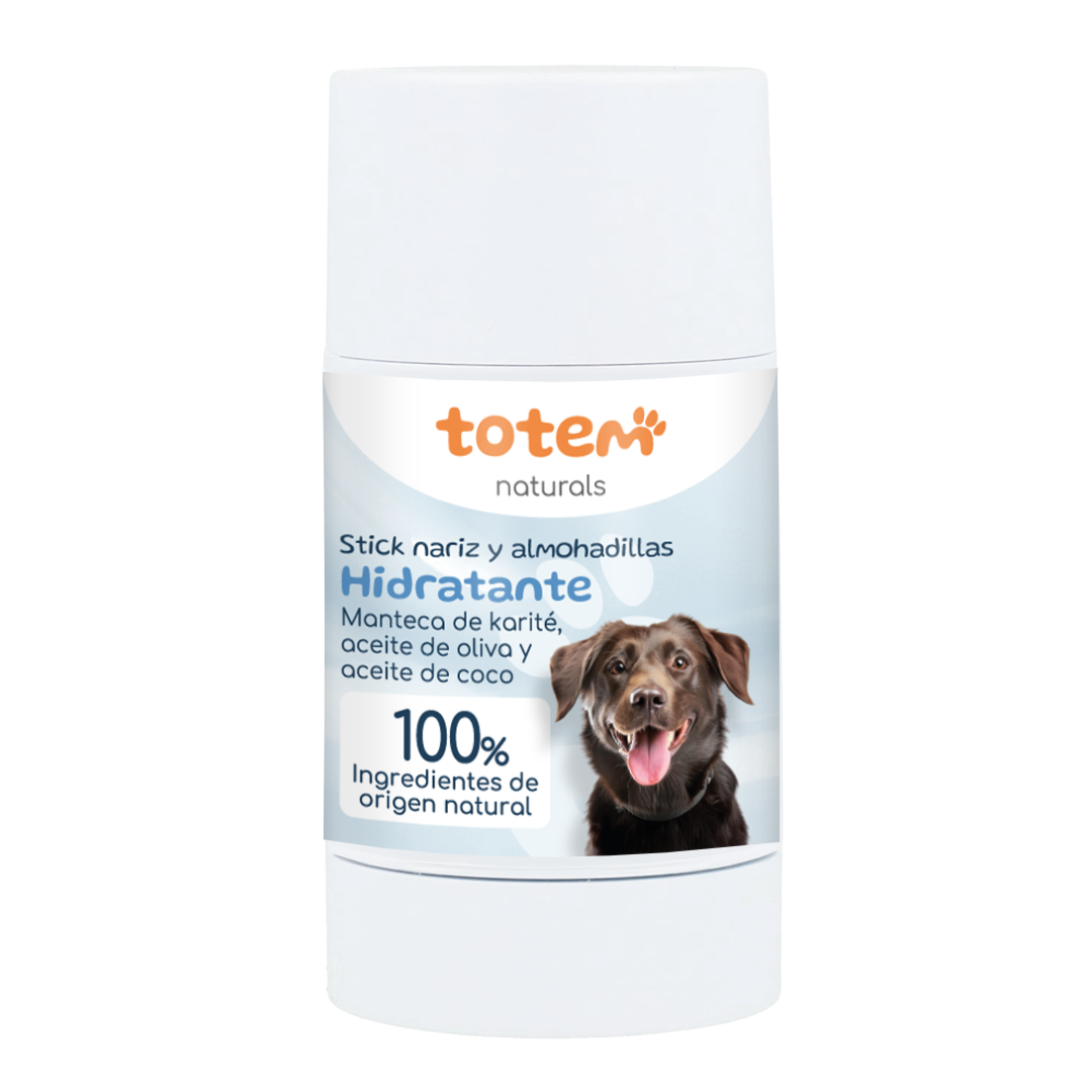 Pack Hydratation pour chiens Stick pour le nez et les coussinets + Shampooing 250 ml + Après-shampooing 250 ml Totem Naturals