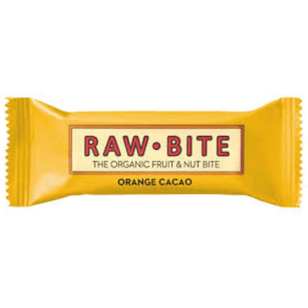 Bio-Riegel Raw-Bite Kakao und Orange 50 g
