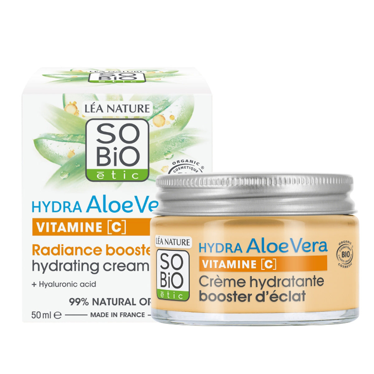 Crème éclat hydratante Sobio, SOBIO, 50 ml