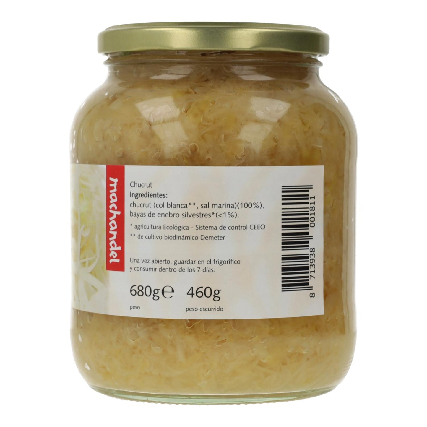Choucroute bio Demeter Machandel 360 g