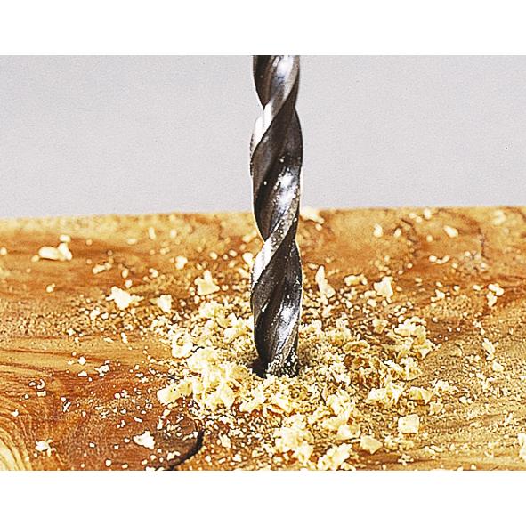 Set of 5 CV Wolfcraft 845800 spiral drill bits for wood