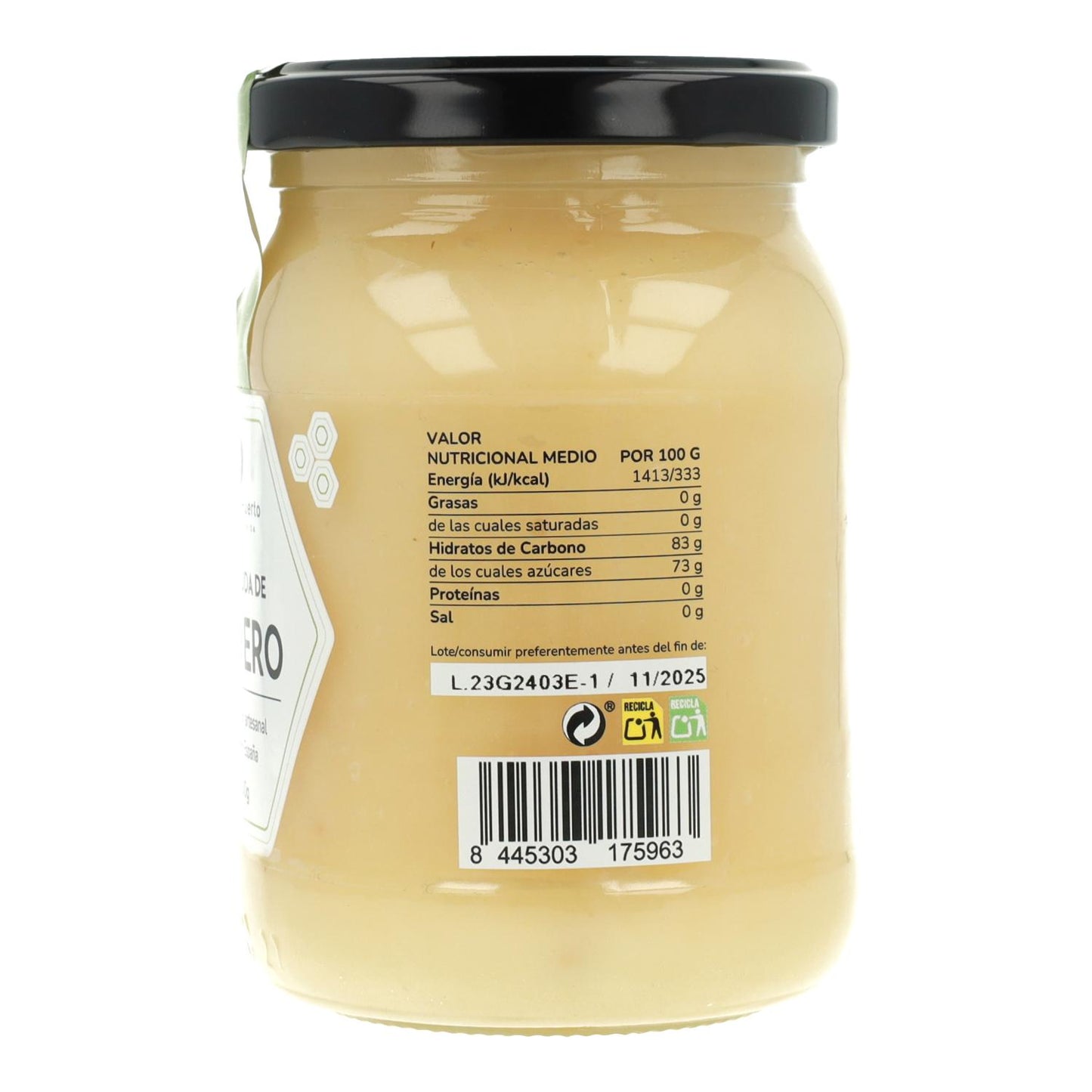 Surowy miód rozmarynowy Planeta Huerto 500 g