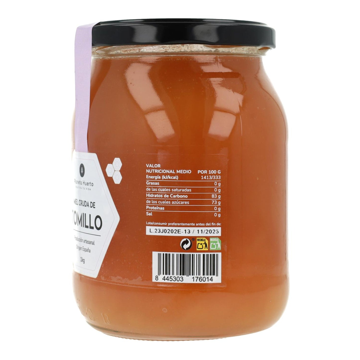 Roher Thymianhonig Planeta Huerto 1 Kg