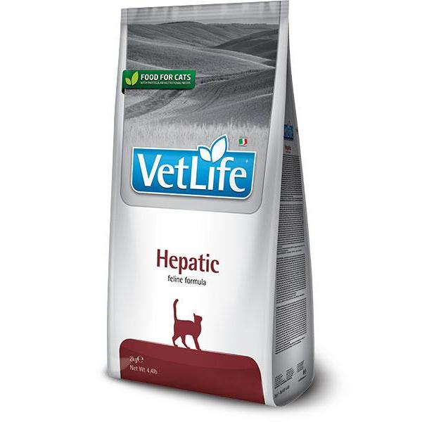 Vet Life Hepatic Feline Formula Veterinary Cat Food Farmina 2 kg