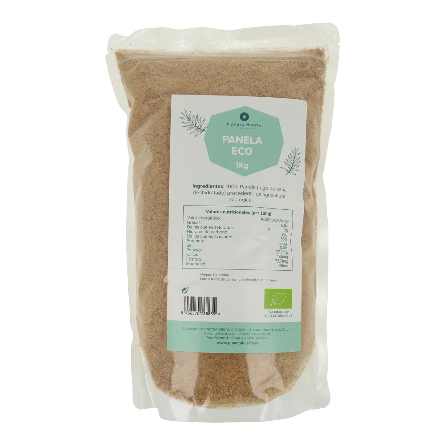 Panela Zucker ECO Planeta Huerto