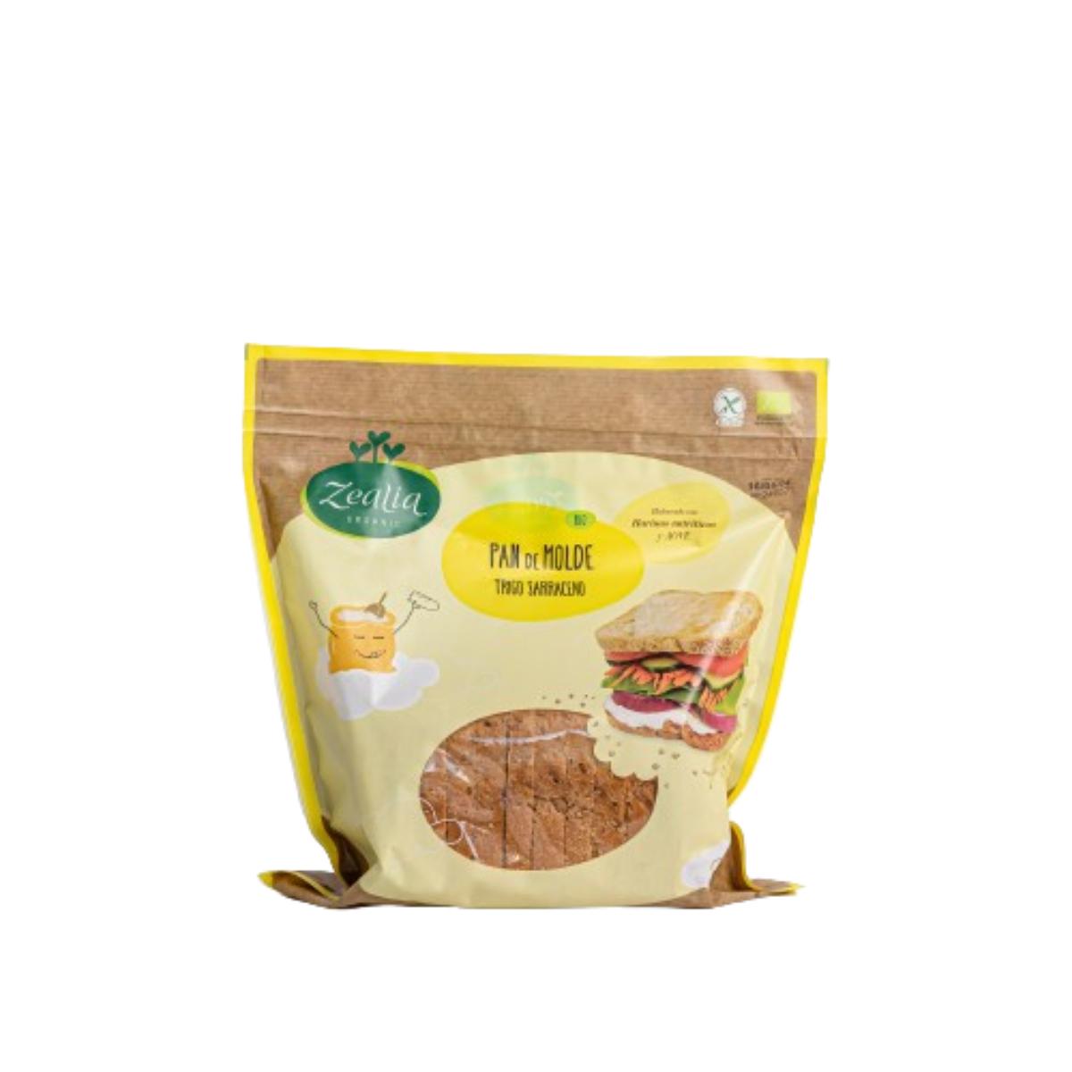 Pain de campagne au sarrasin bio sans gluten Zealia, 330 g