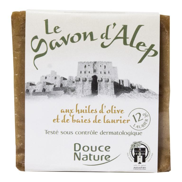 Savon d'Alep 12 % Laurier Douce Nature 100 g
