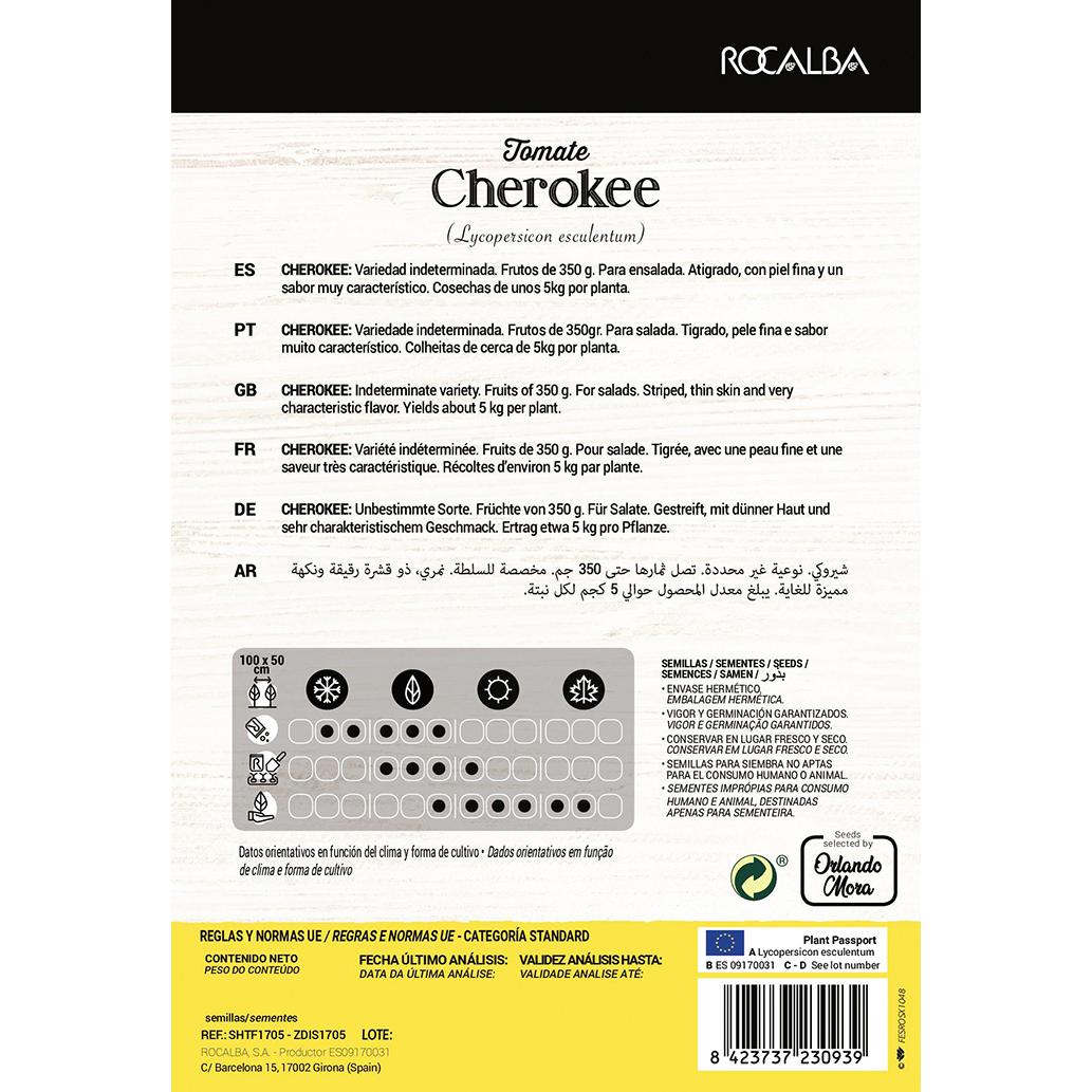 Tomatsfrön Cherokee-kollektionen