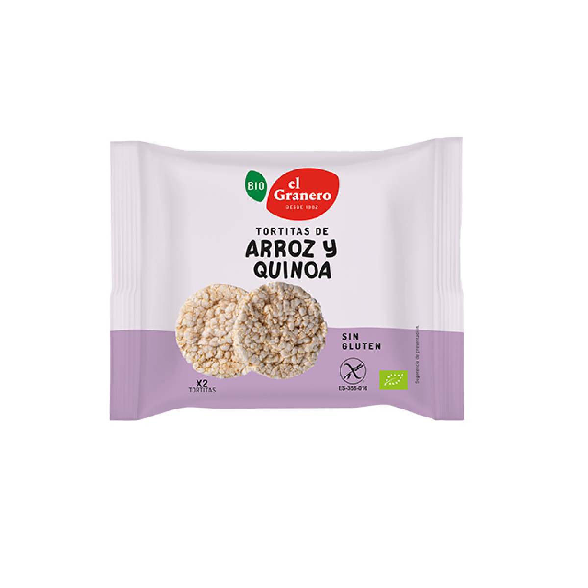 Reis-Quinoa-Fladen El Granero 20 g