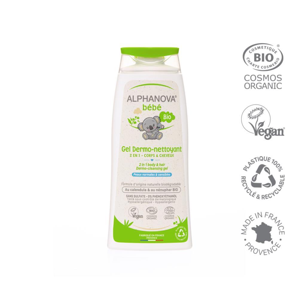 Gel Dermolimpiador Ecológico Alphanova Bebé 200 ml