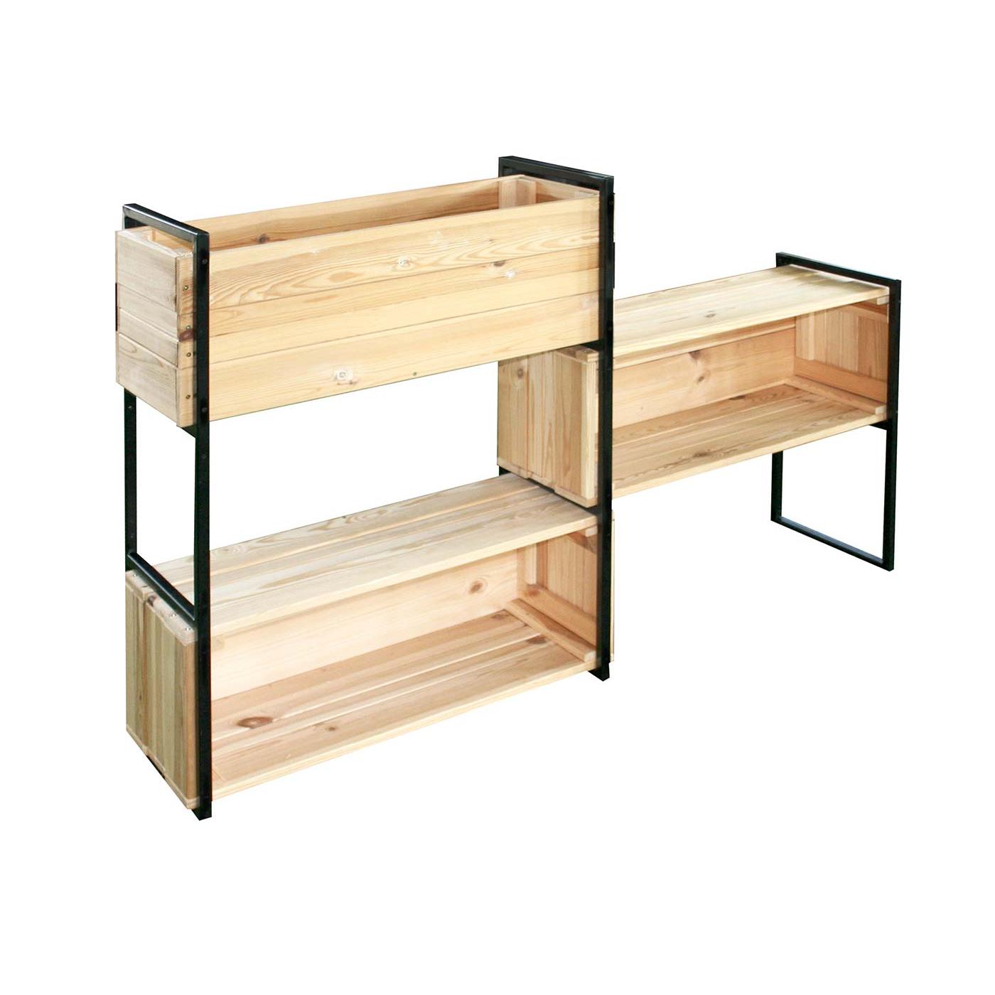 Blumenkasten Blakea mit 3 Fächern