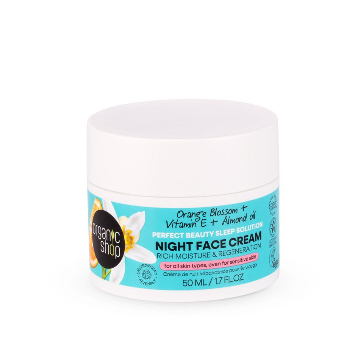 Crème de nuit Organic Shop 50 ml
