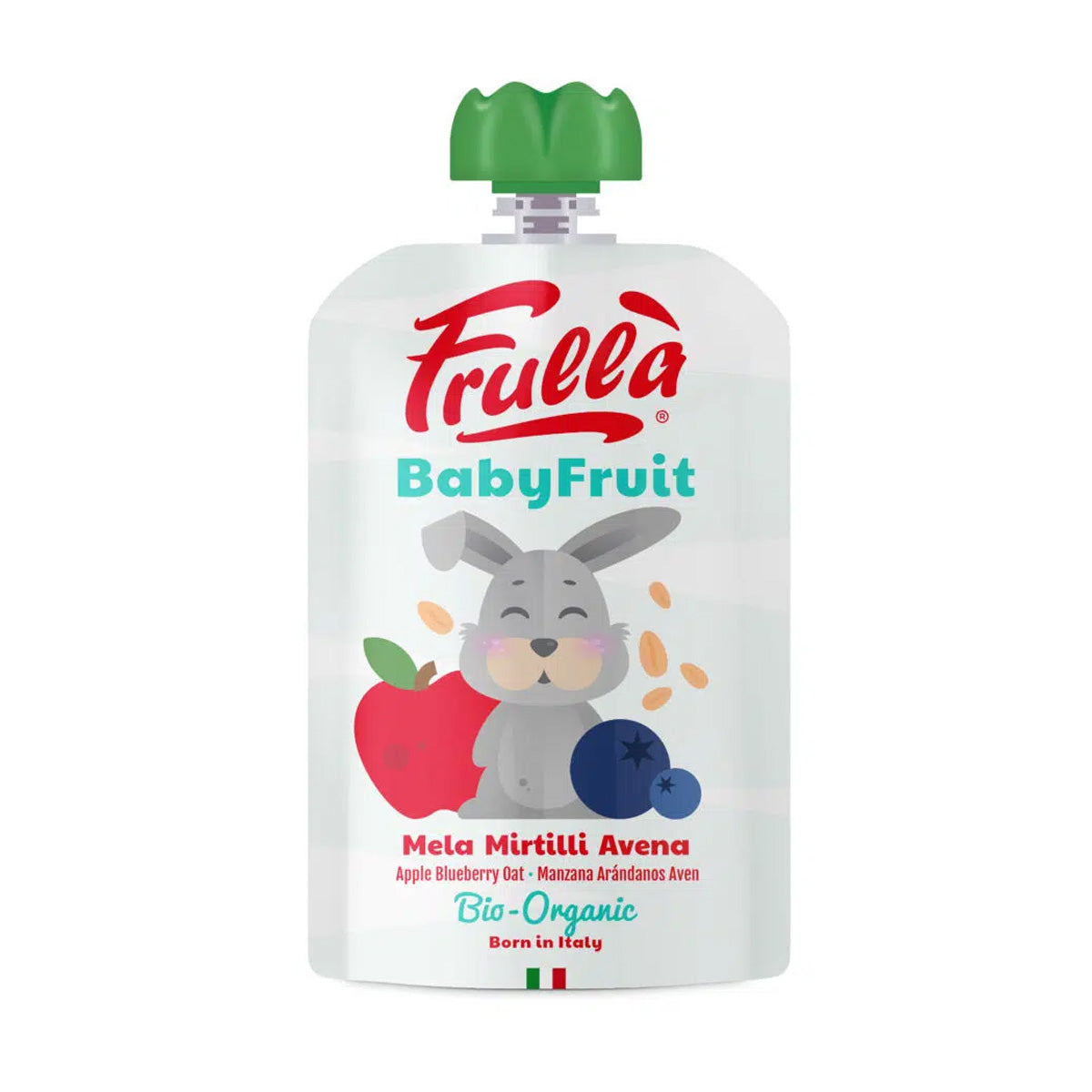 Baby Frullà purée de pomme, myrtilles et avoine 100 g