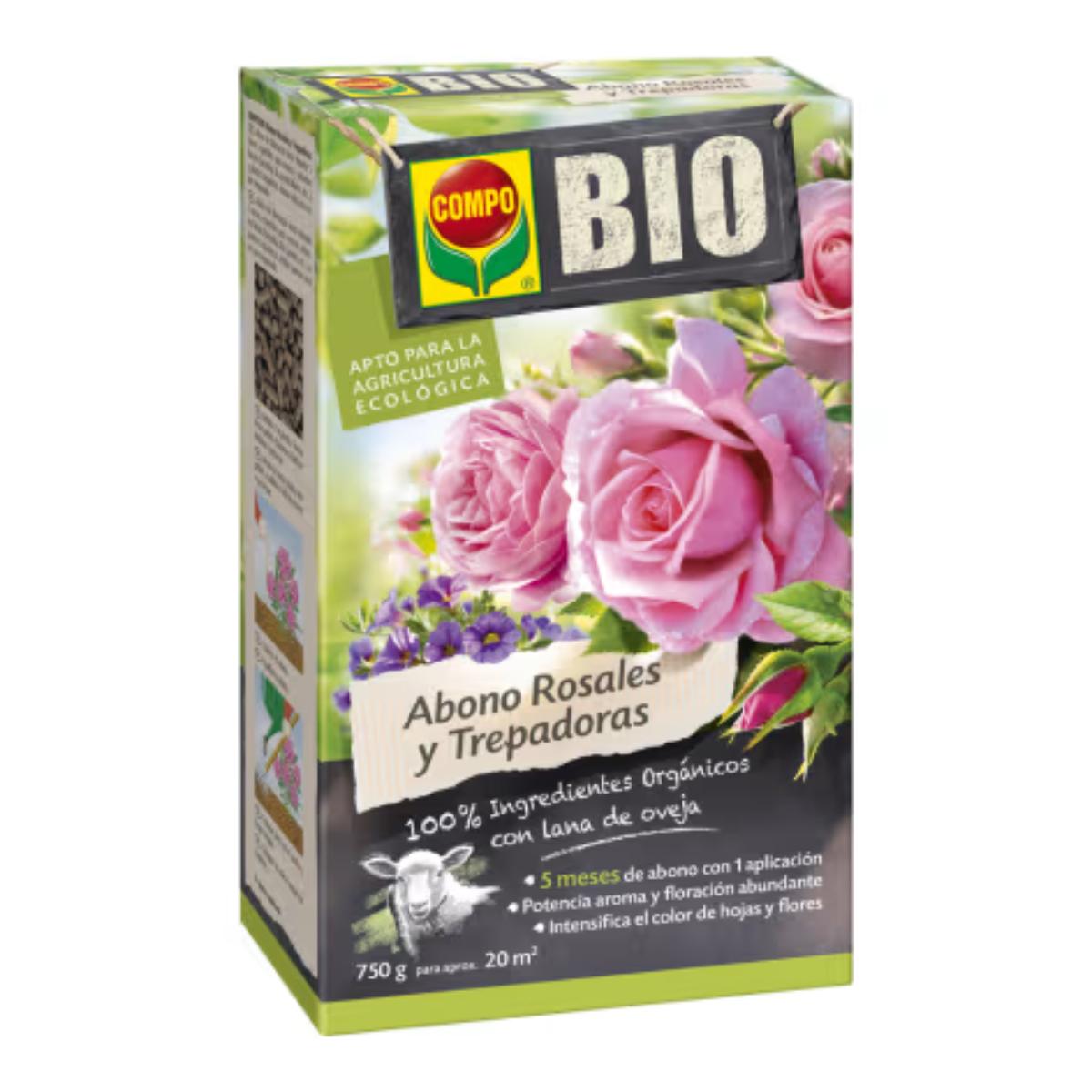 Compo Bio Meststof Rozen en Klimplanten 750 g