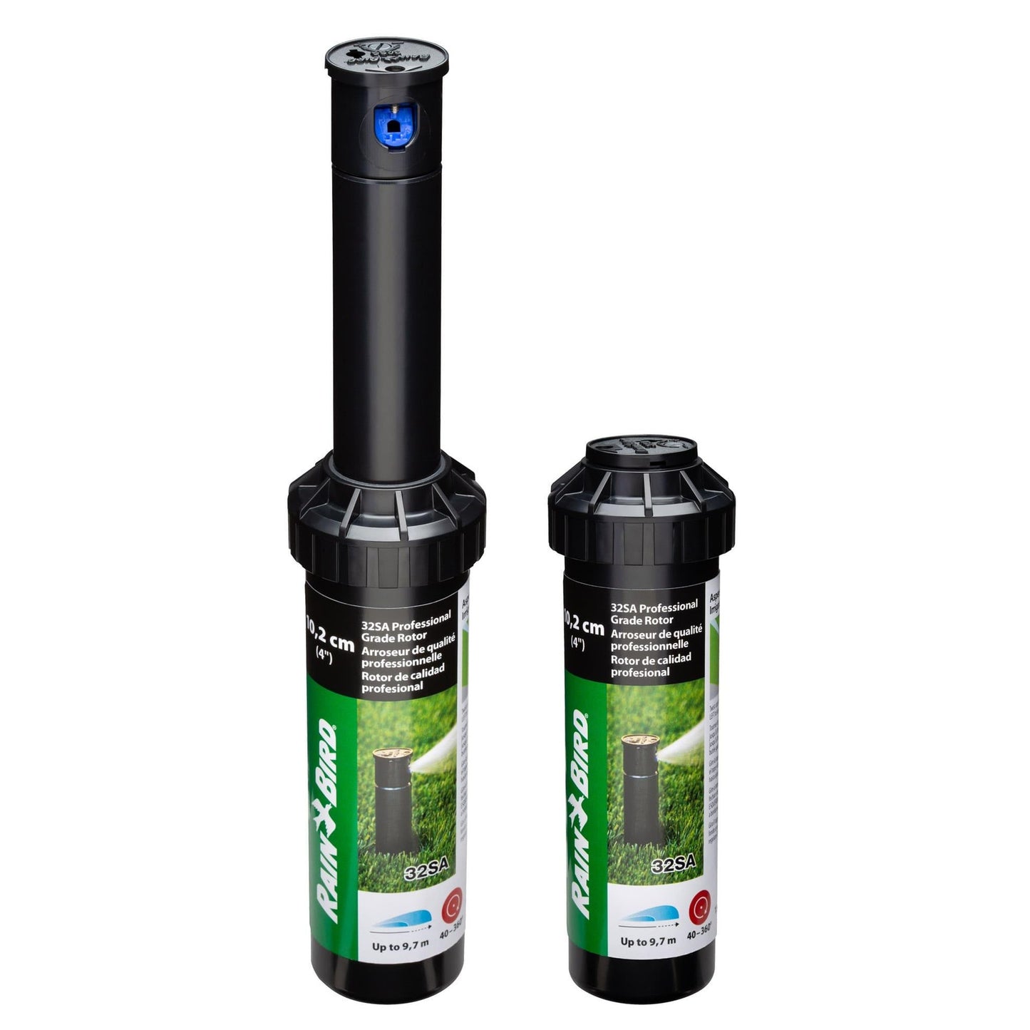 Rotor 32SA 10 cm, portée de 4,6 à 10,7 m Rainbird