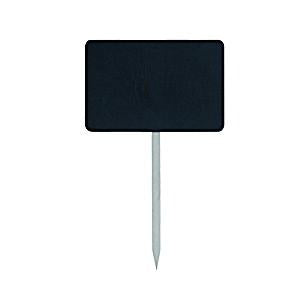 Panneau pour étiqueter les plantes et les cultures Ardoise 25 x 15 x 30 cm, 1 unité