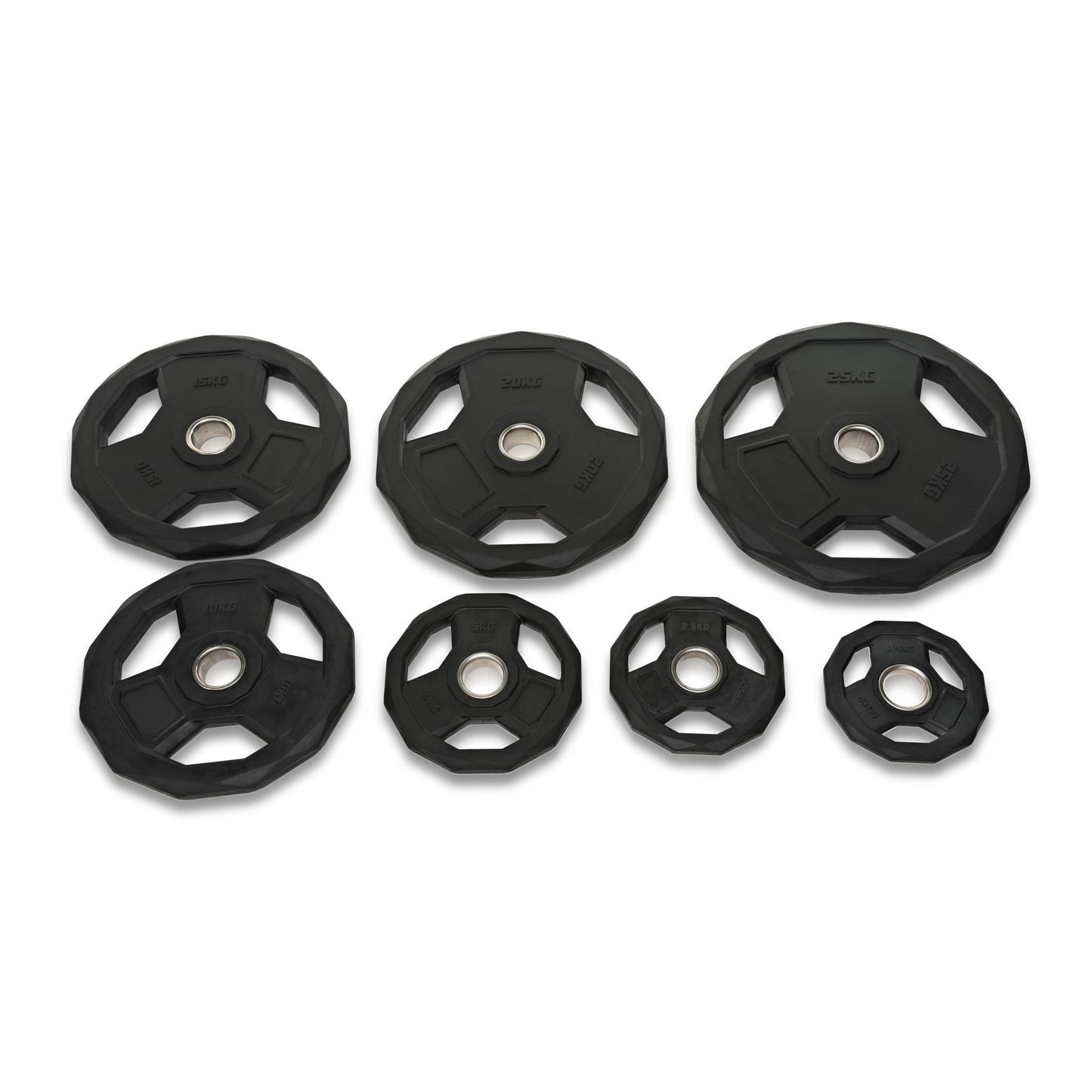 Disco olimpico premium esagonale 1,25 kg