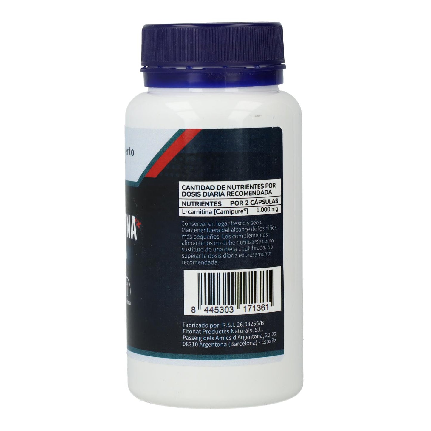 L-karnitin 500 mg Planeta Huerto 90 kapslar.