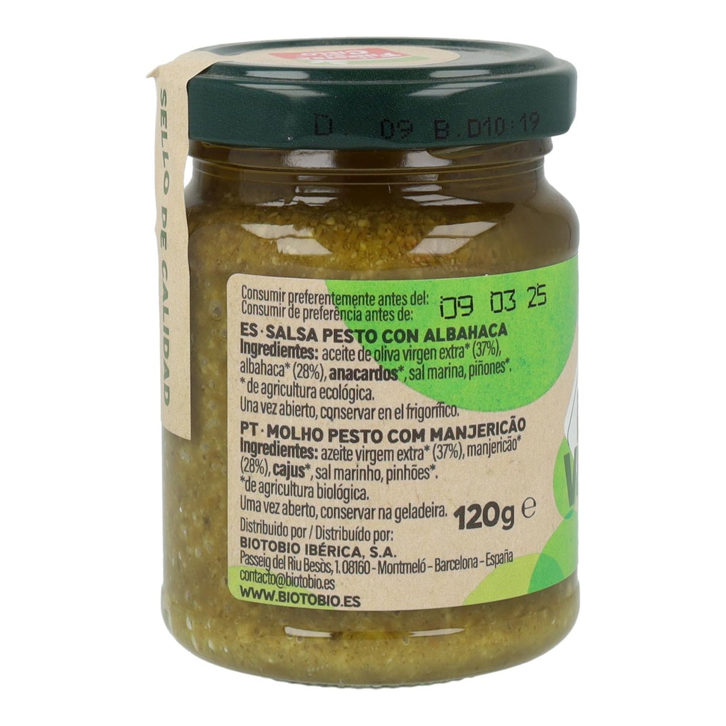 Pesto végétal La Finestra Sul Cielo 120 g