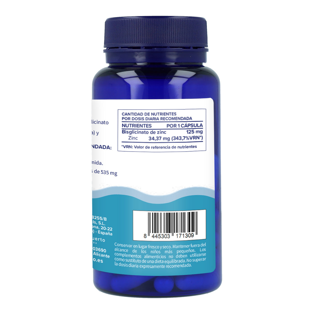 Zink Bisglycinat Planeta Huerto 60 Kapseln