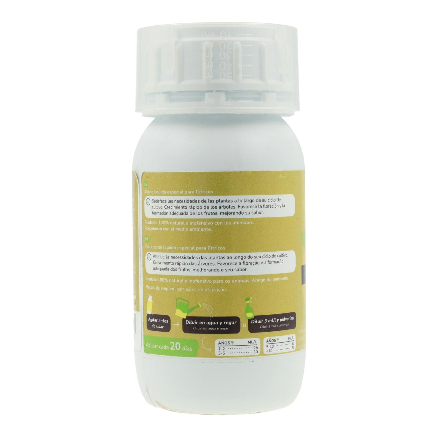 Vloeibare citrusmeststof Planeta Huerto 250 ml