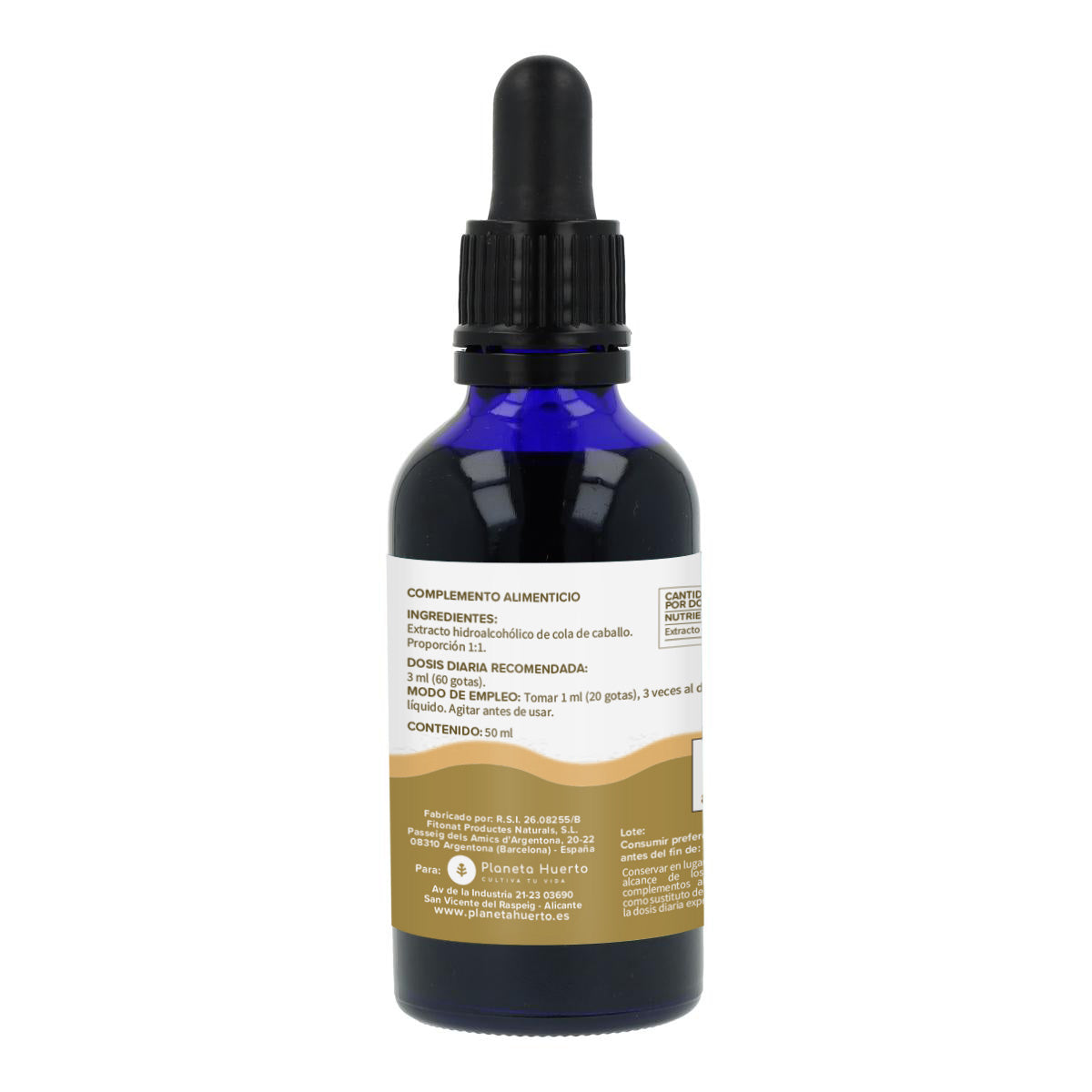 Ekstrakt ze skrzypu Planeta Huerto 50 ml.