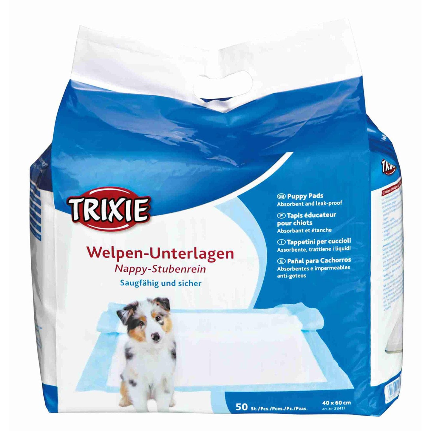 Trixie 50 pieluch dla szczeniąt Nappy 40 × 60 cm