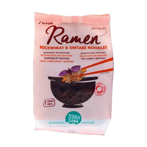 Ramen au sarrasin et aux champignons shiitake Terrasana 280 g