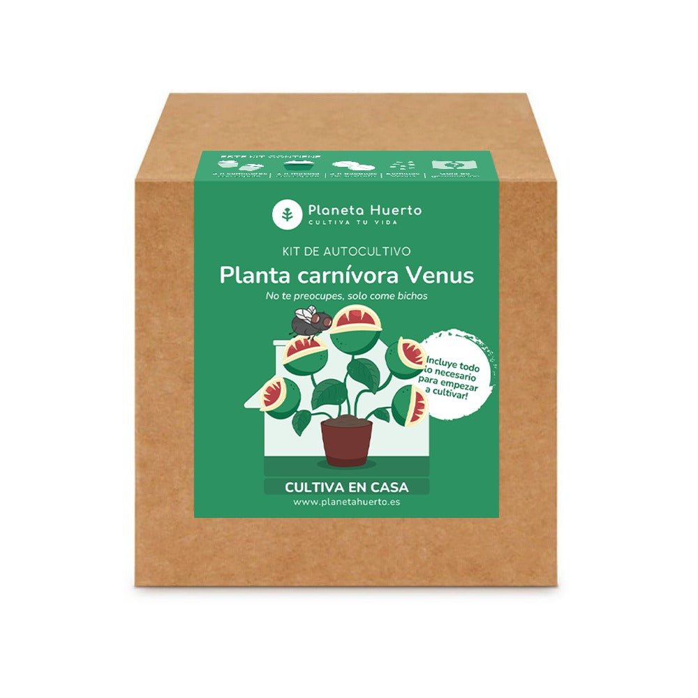 Selbstanbausatz Venusfliegenfalle fleischfressende Pflanze Gartenplanet