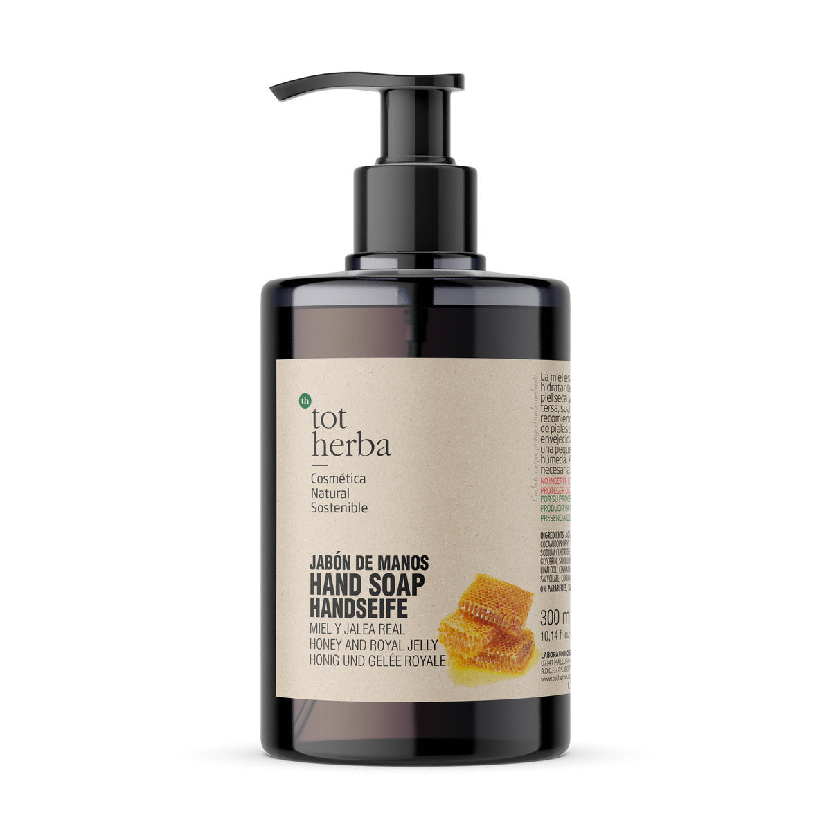 Handseife mit Honig und Gelée Royale, Tot Herba, 300 ml