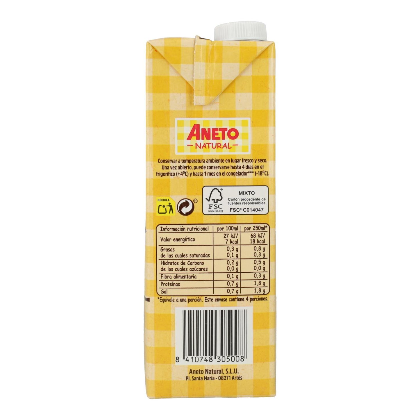 6x Bio Aneto kippenbouillon 1 l