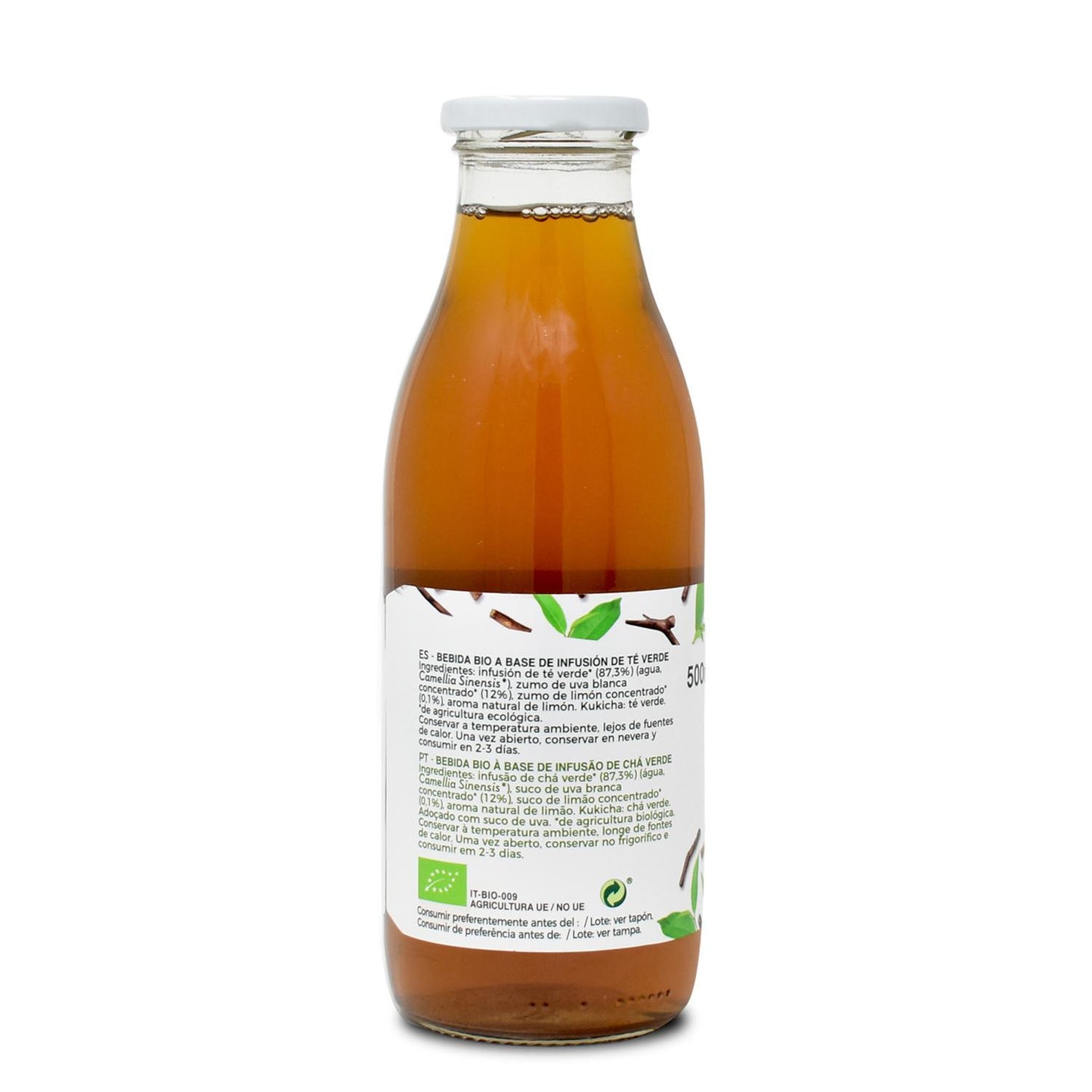 Kukicha Bio-te i glasflaska La Finestra Sul Cielo 500 ml