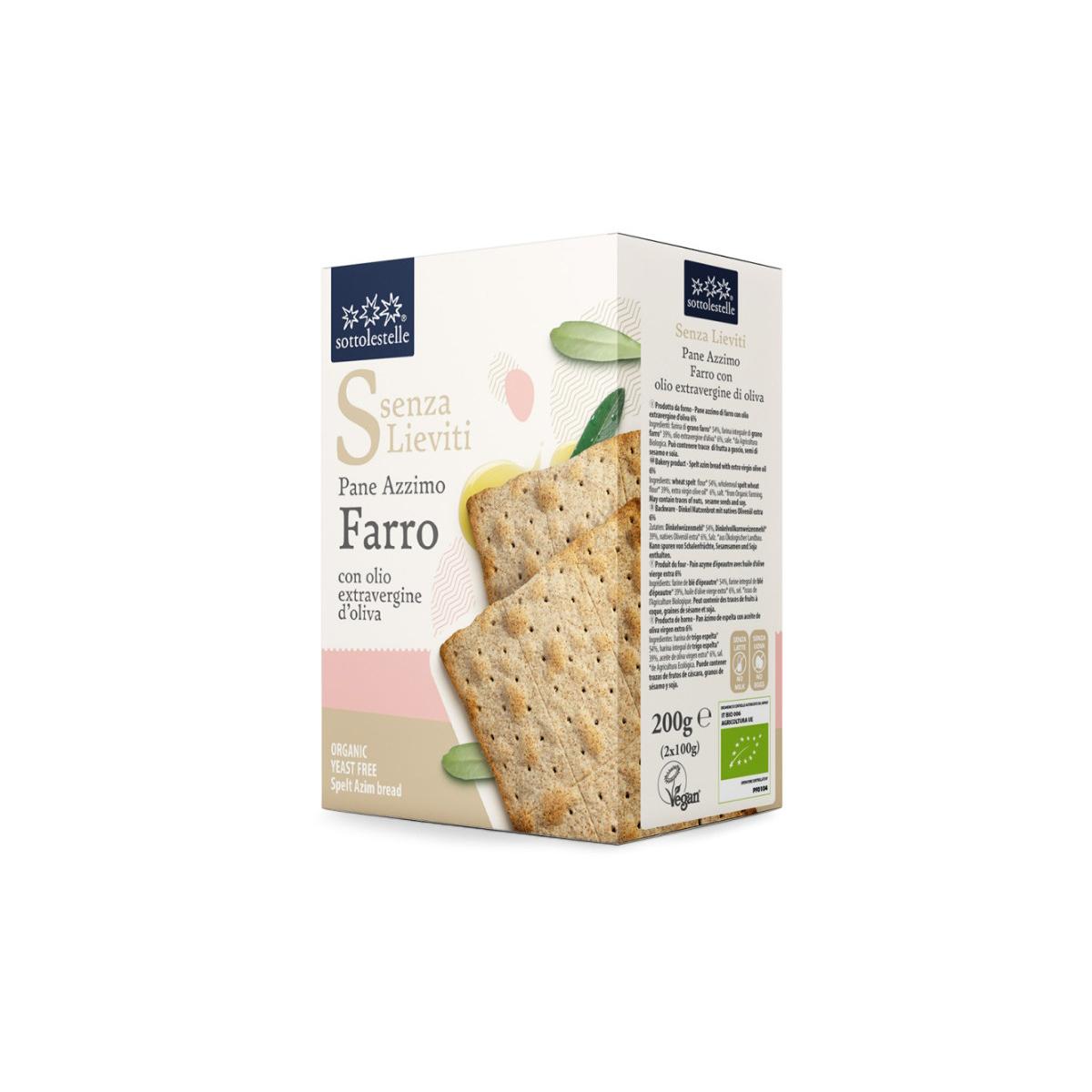 Pain azyme à la farine d'épeautre Sotto 200 g