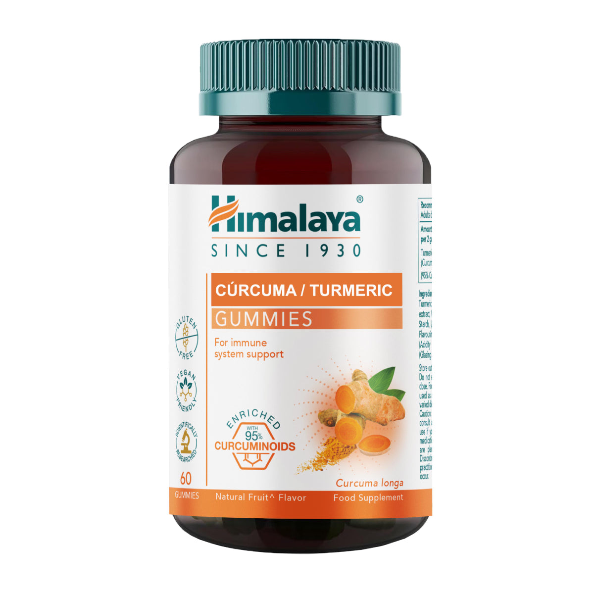Gummies Cúrcuma sistema inmune Himalaya 60 cápsulas