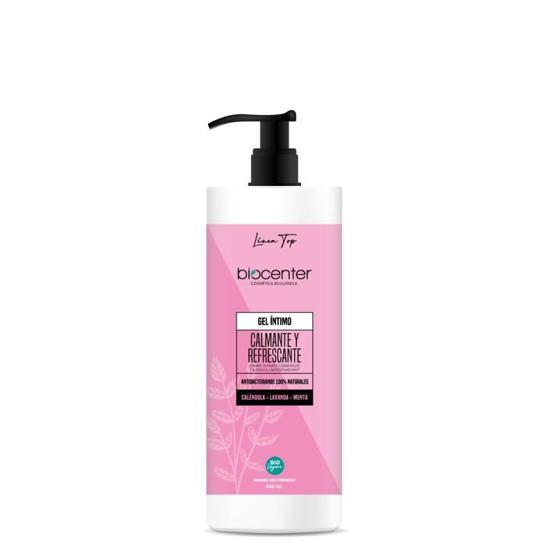 Delicate organic intimate cleansing gel with calendula, lavender and mint, Biocenter 500 ml