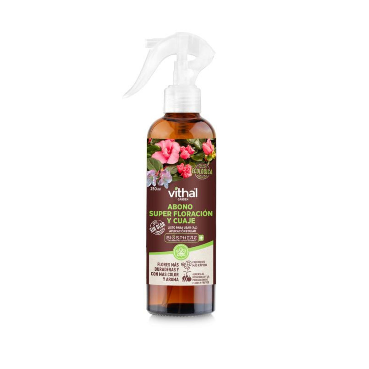 Engrais Super Floraison et Fécondation Biosphere+ Eco 250 ml Vithal Garden