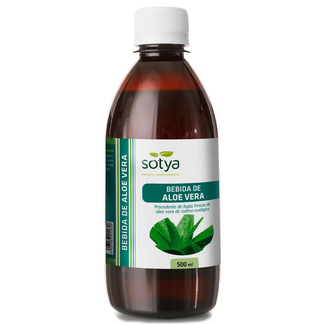 Aloe vera-dryck, Sotya, 500 ml – Planeta Huerto B2C International