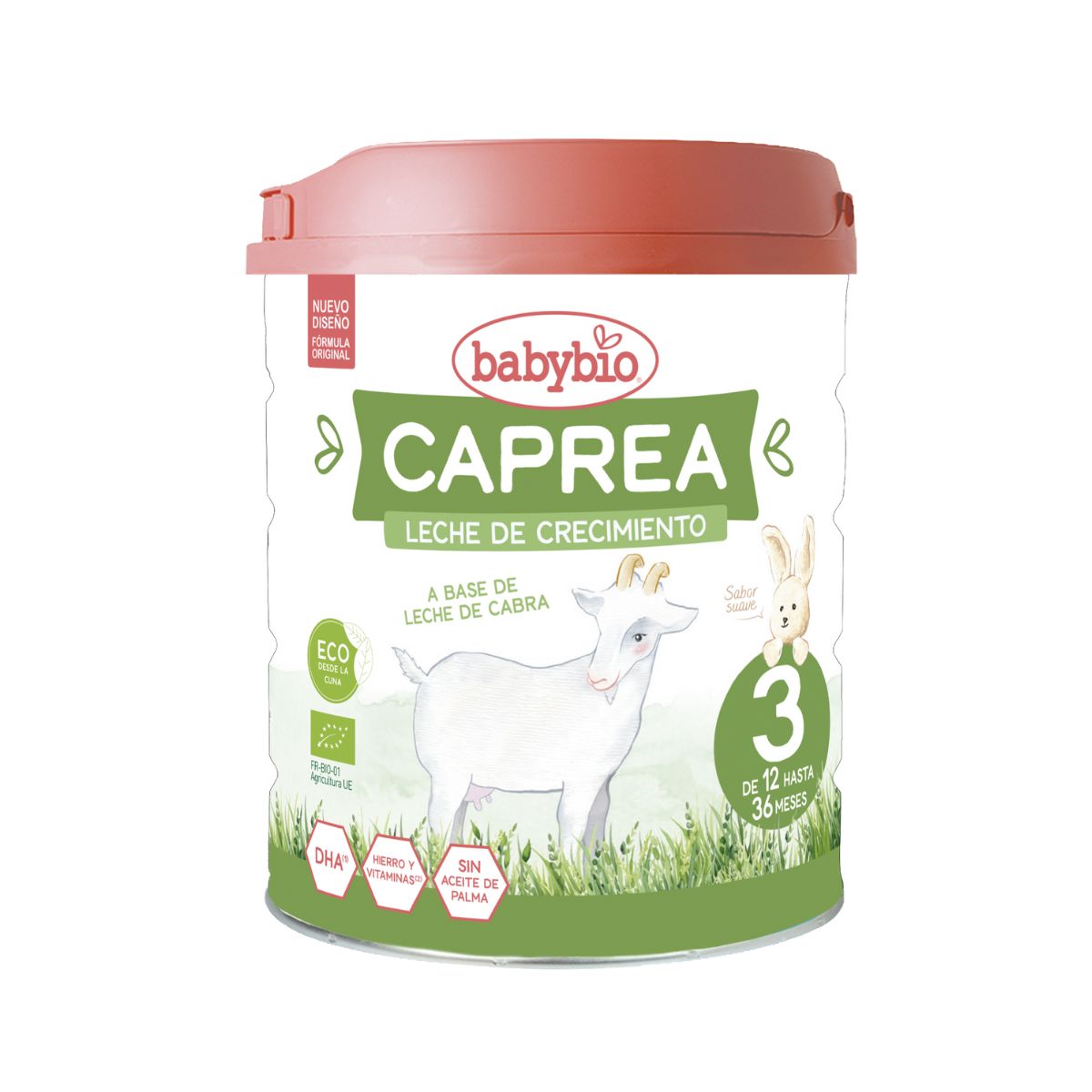 Pack 3 unités Lait de chèvre croissance Caprea 3 (12 mois à 3 ans) 800 g