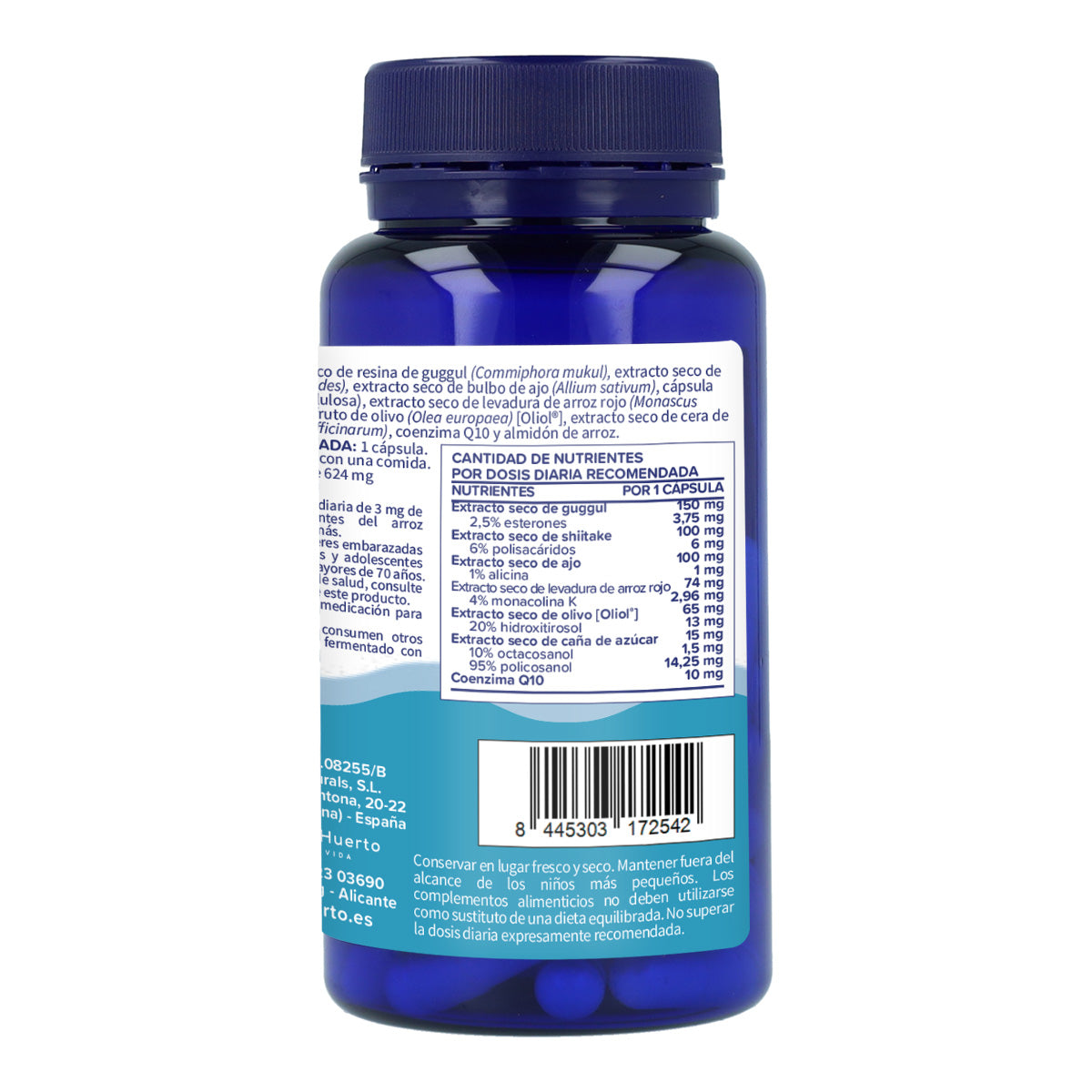 ZeroColestiol rote Hefe Reis und Coenzym Q10 Planeta Huerto 60 cap
