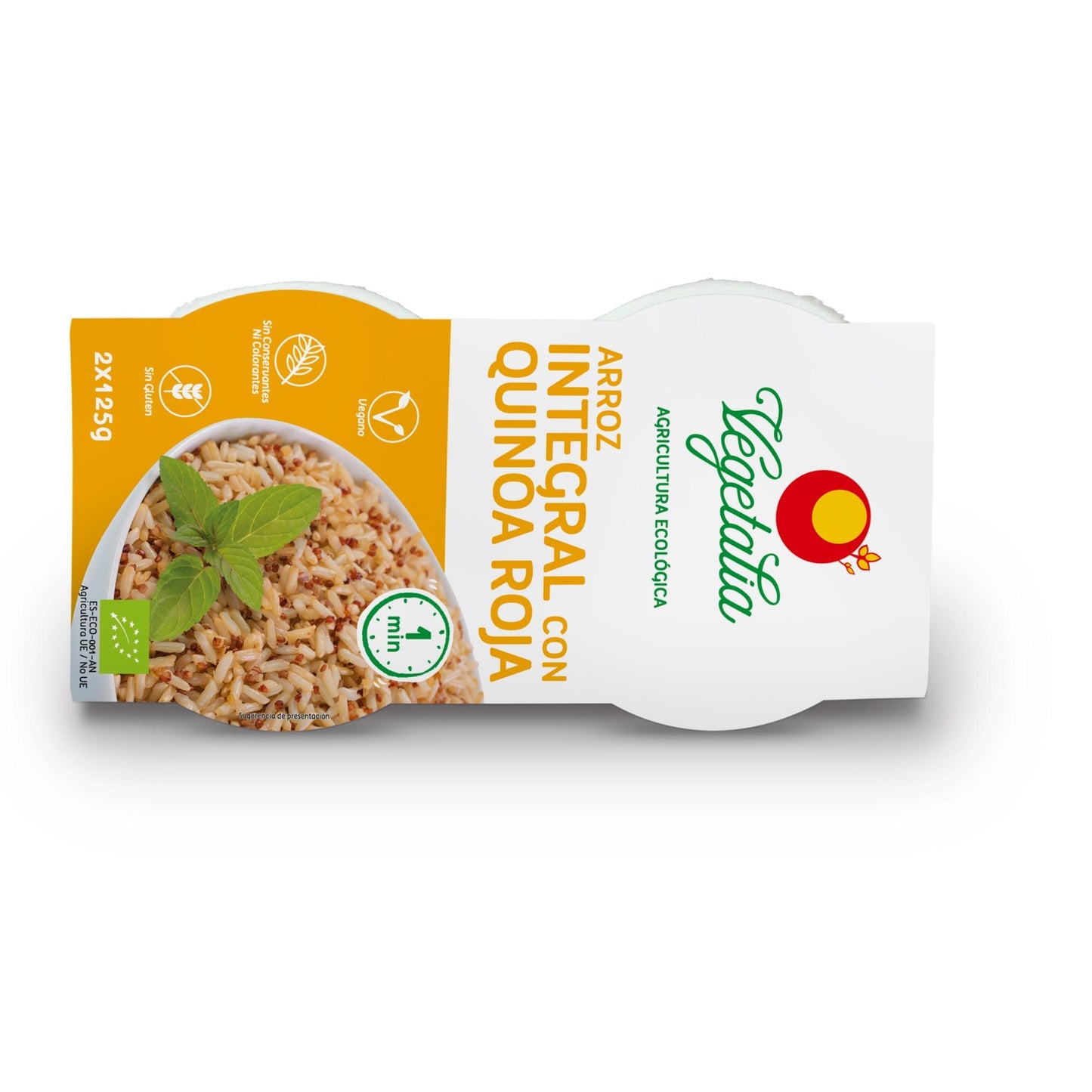 Bio-Vollkornreis und Quinoa Vegetalia 2 Stück à 125 g