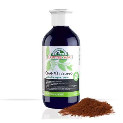 Corpore Sano Henna Palo Campeche Shampoo for Black Hair 300 ml