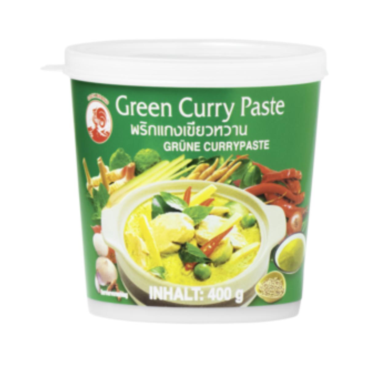 Grön currypasta Cock 400 g