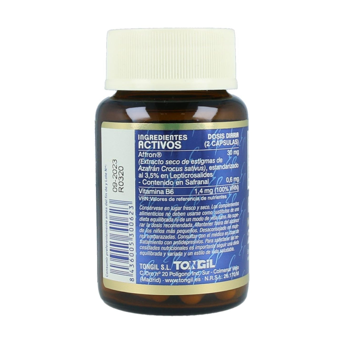 Zafferano puro 2% Safranal Tongil 40 capsule